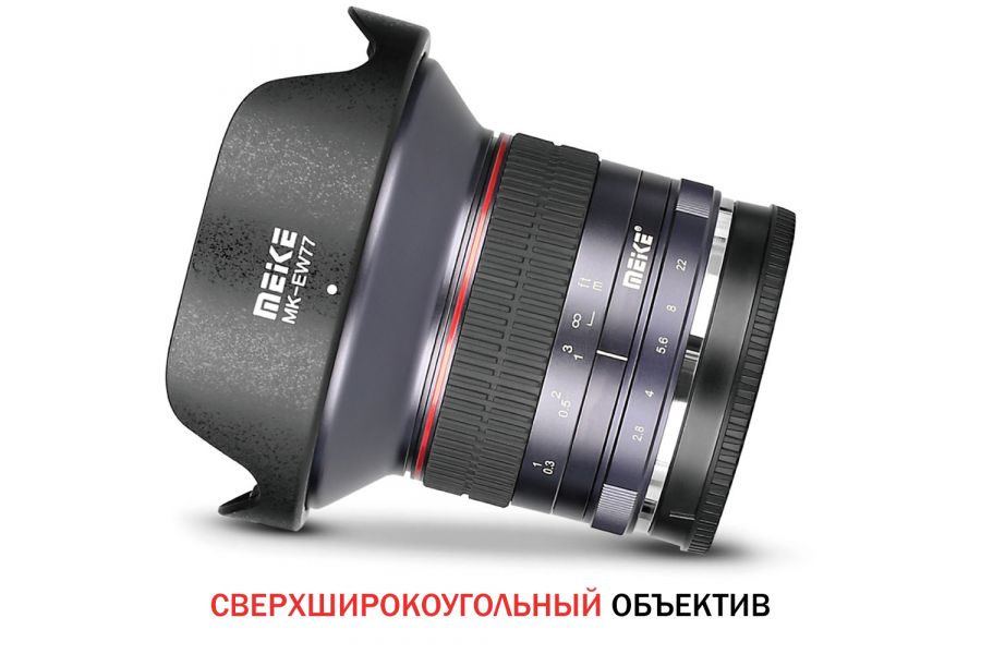 Объектив Meike 12mm f/2.8 APS-C Sony E