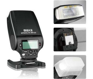 Фотовспышка Meike MK-320P TTL для Panasonic, Olympus