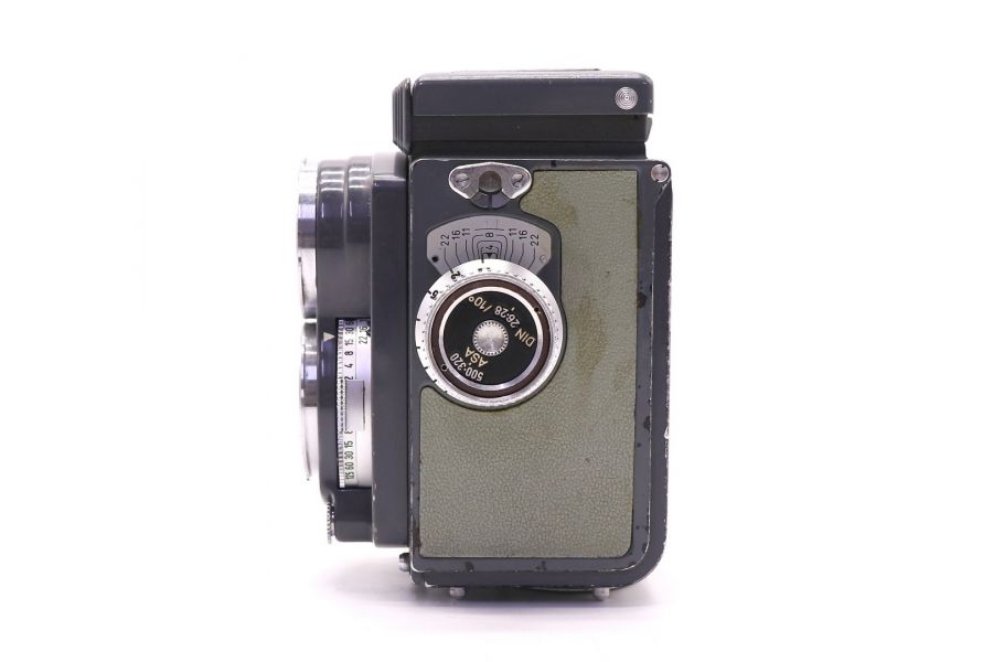 Двухобъективный фотоаппарат Rolleiflex 4x4 Gray Baby