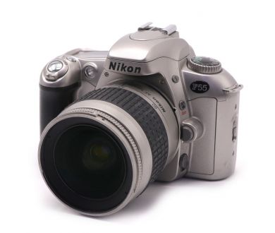 Плёночный зеркальный фотоаппарат Nikon F55 kit