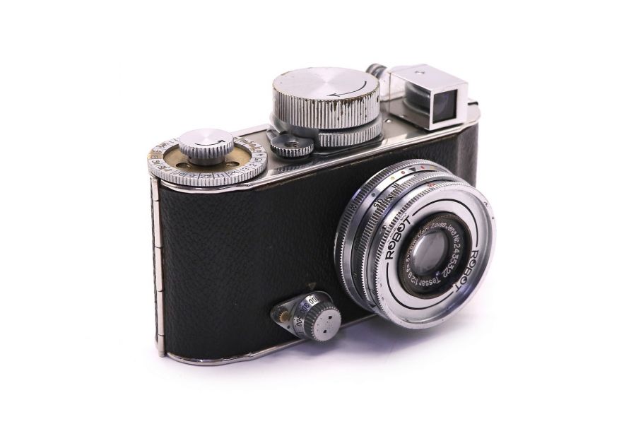Robot I + Tessar f/2.8 37,5mm (Germany, 1934)