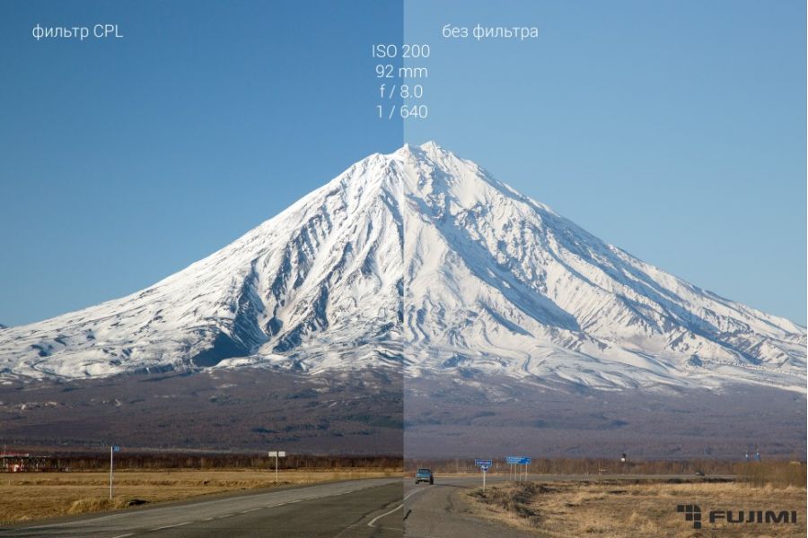 Светофильтр FUJIMI DHD CPL 55mm