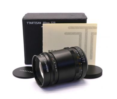 Мануальный TTartisan 100мм f/2.8 M42 в упаковке