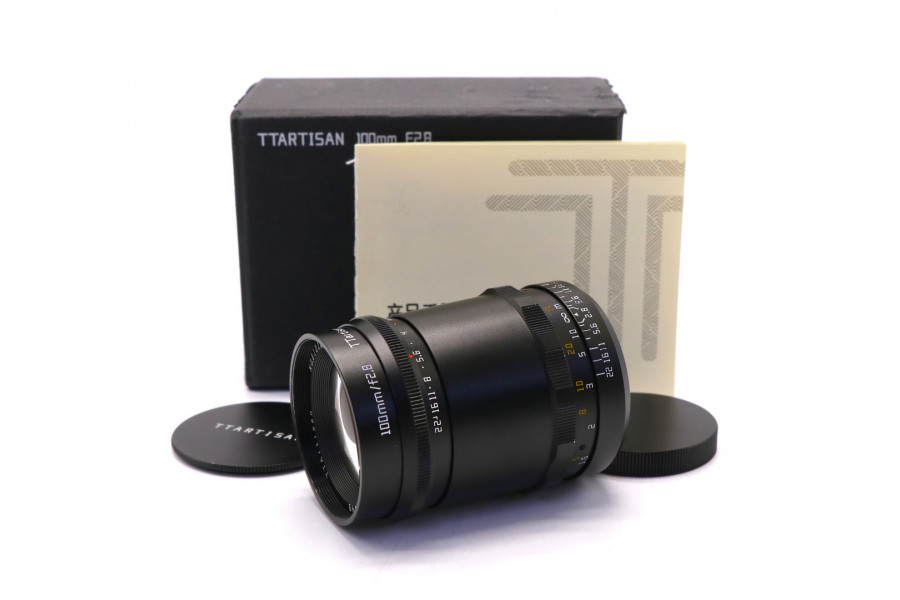Мануальный TTartisan 100мм f/2.8 M42 в упаковке