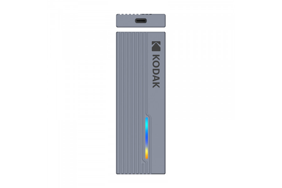 Внешний бокс KODAK E010 для SSD M2 (SATA / NVMe / 10 Gb/s)