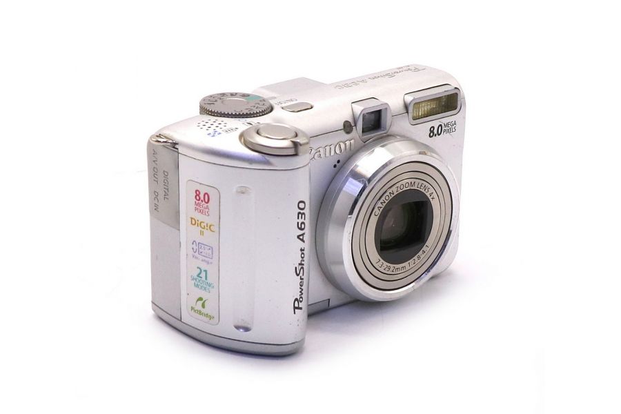 Фотоаппарат Canon PowerShot A630 в упаковке