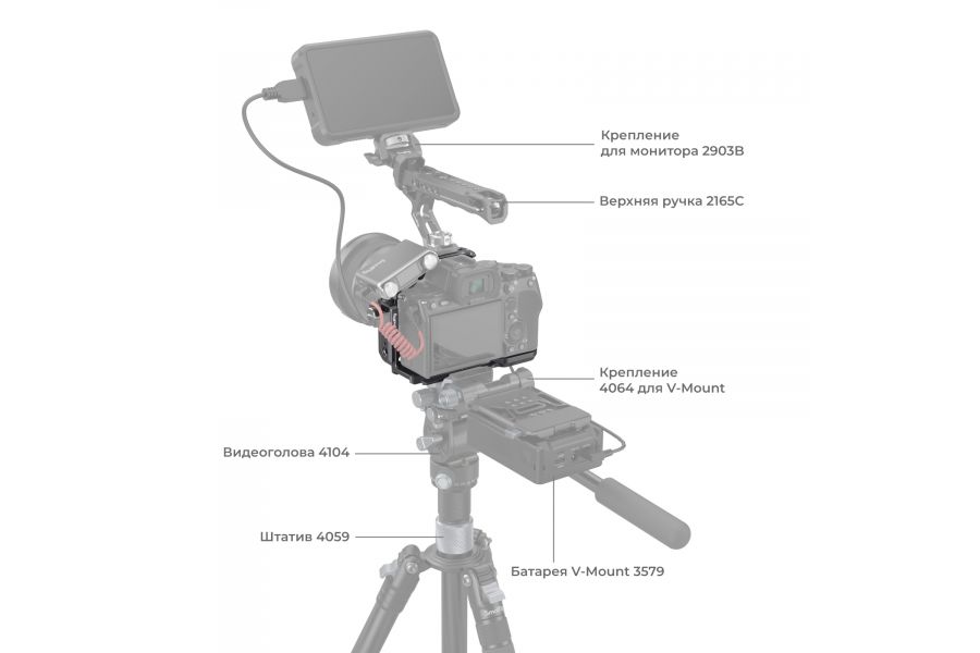 Клетка SmallRig 4308 для Sony A7R V A7 IV A7S III