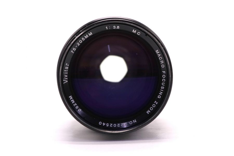 Vivitar 75-205mm f/3.8 MC Macro Focusing Zoom