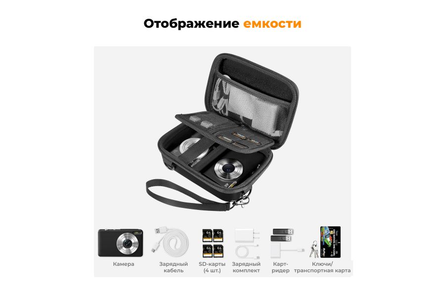 Чехол дли фотоаксессуаров K&F Concept KF13.167