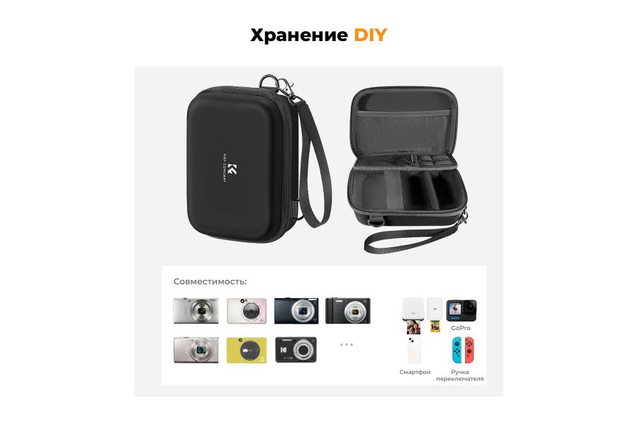 Чехол дли фотоаксессуаров K&F Concept KF13.167