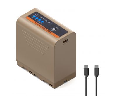 Купить Аккумулятор K&F Concept NP-F970 10500mAh KF28.0036 (Type-C) Аккумулятор K&F Concept NP-F970 10500mAh KF28.0036 (Type-C)