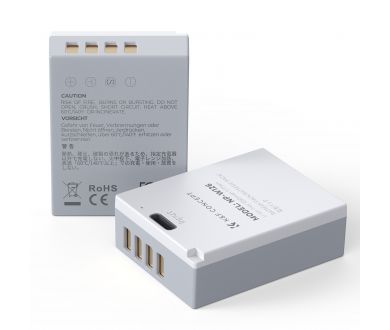 Купить Комплект аккумуляторов K&F Concept NP-W126 Type-C 1050mAh KF28.0048S1 Комплект аккумуляторов K&F Concept NP-W126 Type-C 1050mAh KF28.0048S1