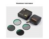 Комплект светофильтров 67mm K&F Concept Nano-X ND4 + ND8 + ND64 + ND1000