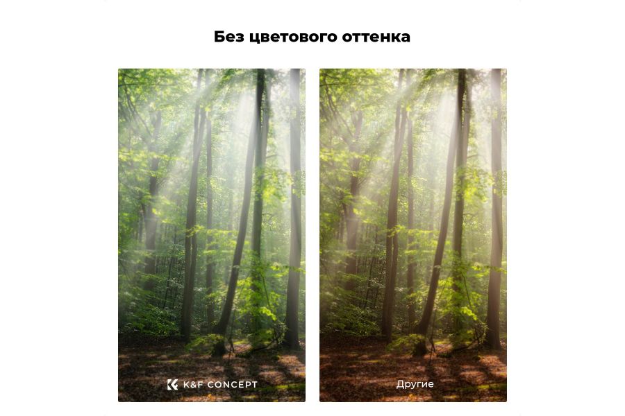 Фильтры K&F Concept Black Mist 1/4 + 1/8 52 мм