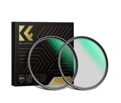 Купить Комплект фильтров 77 мм K&F Concept Black Mist 1/4 + 1/8 Комплект фильтров 77 мм K&F Concept Black Mist 1/4 + 1/8