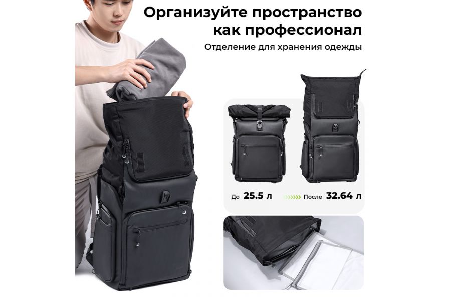 Рюкзак Ulanzi BT01 Business Travel 25.5L B001