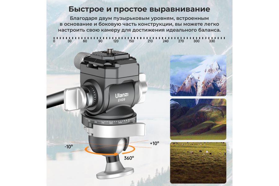 Штативная голова Ulanzi EH09