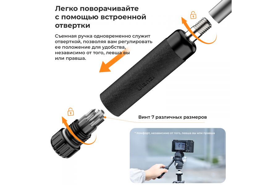 Штативная голова Ulanzi EH09