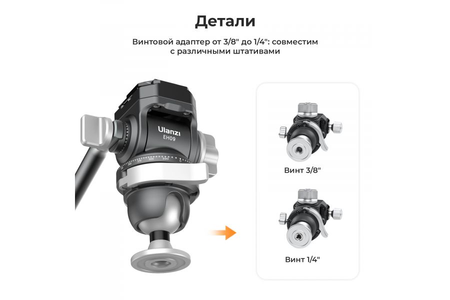 Штативная голова Ulanzi EH09