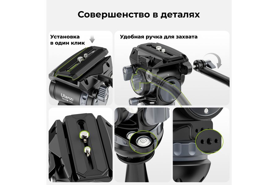 Штативная голова Ulanzi VideoFast T045