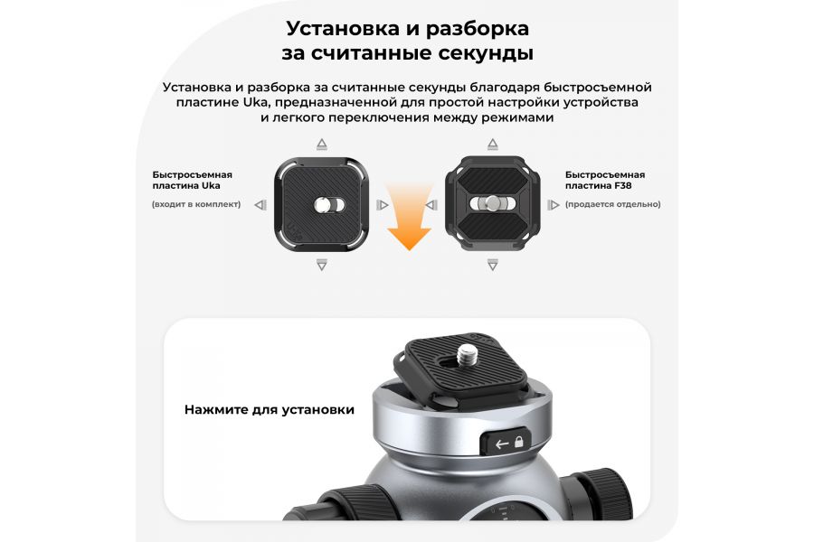 Видеомонопод Ulanzi TB06