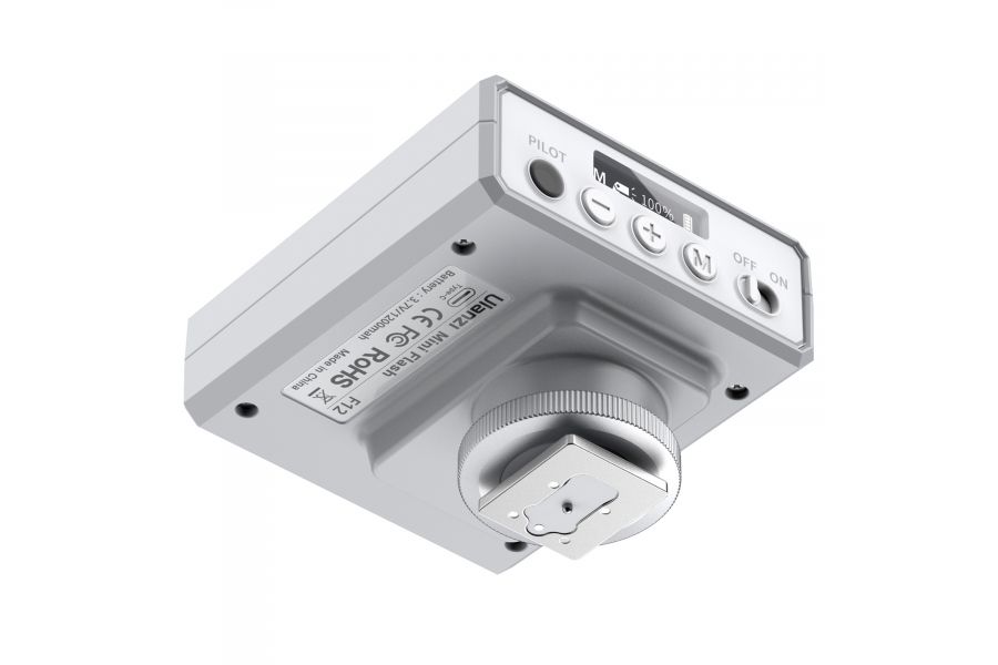 Фотовспышка для мини-камеры Ulanzi F12 (белый)