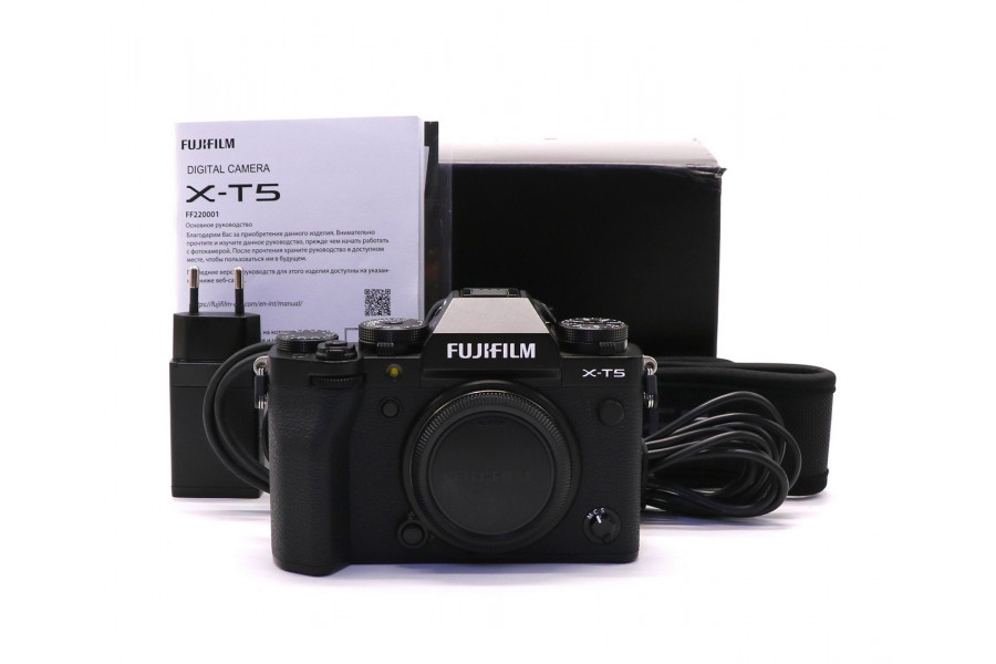 Fujifilm X-T5 body box (пробег 16000 кадров)