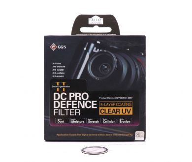 Светофильтр GGS DC/UV II Pro Defence Filter 22mm ультратонкий