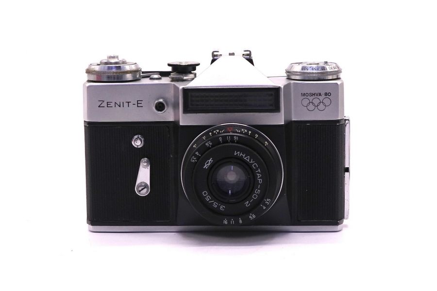 Фотоаппарат Зенит Е kit Москва-1980 в упаковке