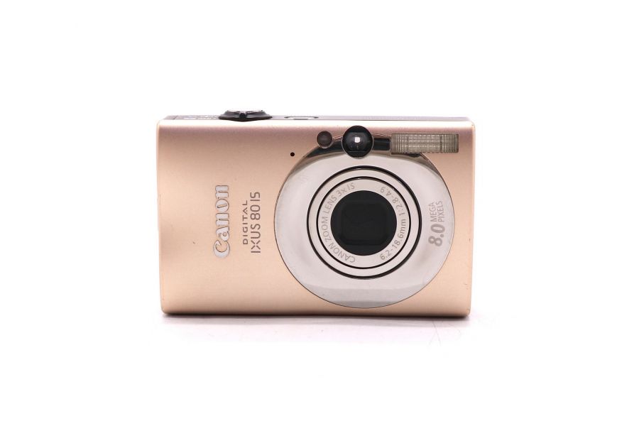 Фотокамера компактная Canon IXUS 80 IS золотистая