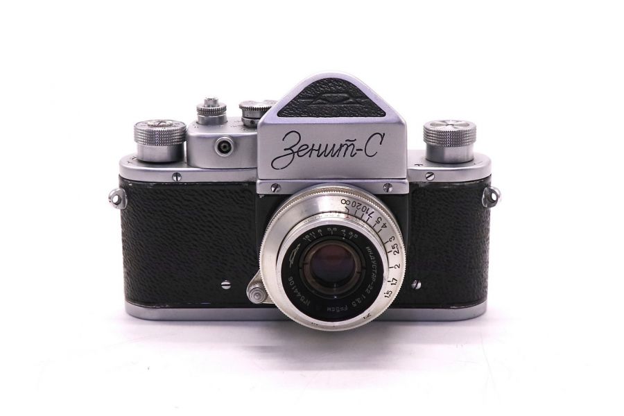 Зенит С + Индустар-22 П нетубусный (1958г.)