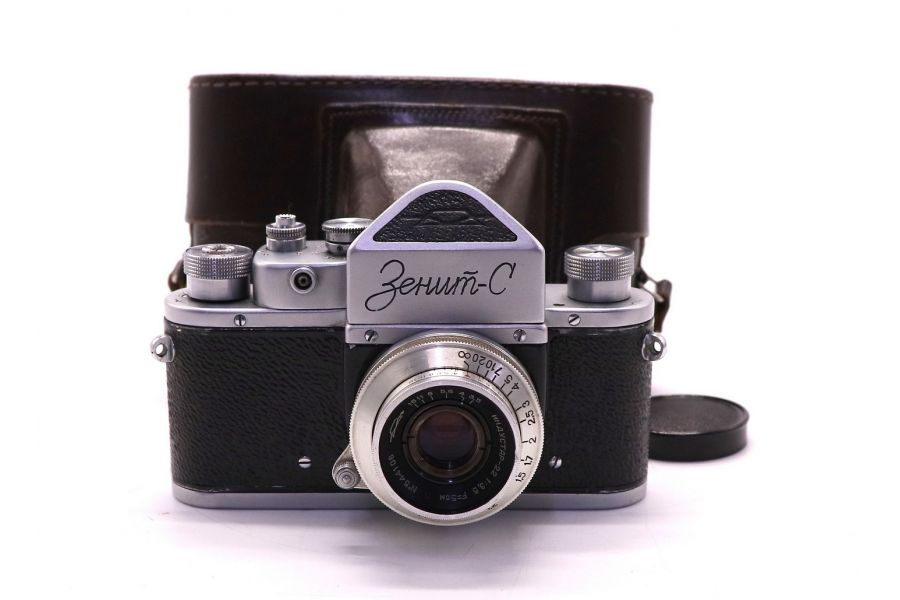 Зенит С + Индустар-22 П нетубусный (1958г.)