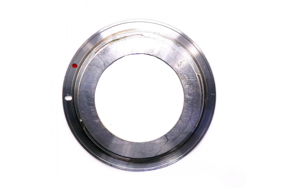Переходник M42 - Canon EOS silver  с платформой