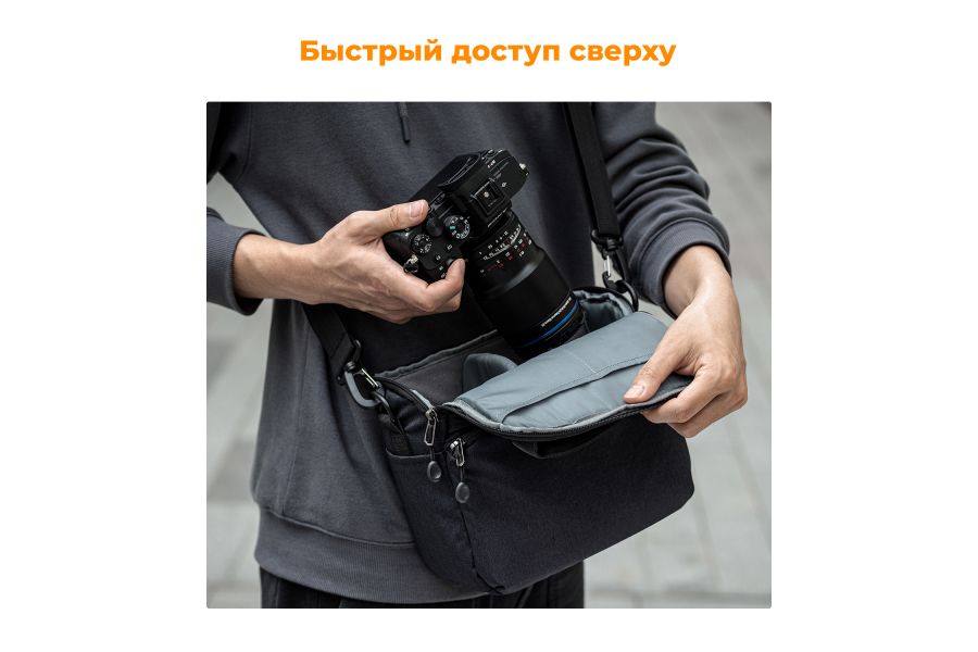 Сумка-слинг K&F Concept 5L KF13.179V1 (синий)