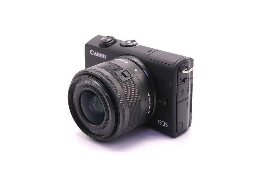 Canon EOS M200 kit в упаковке (пробег 2455 кадров)