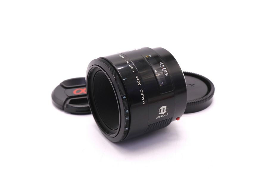 Minolta AF Macro 50mm f/2.8 (Japan, 1990)