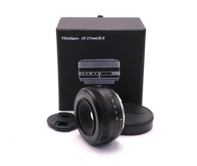 TTartisan AF 27mm f/2.8 APS-C для Sony E в упаковке
