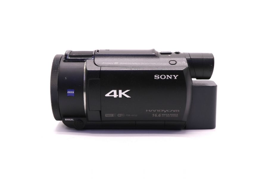 С 20-кратным зумом 4K видеокамера Sony FDR-AX53
