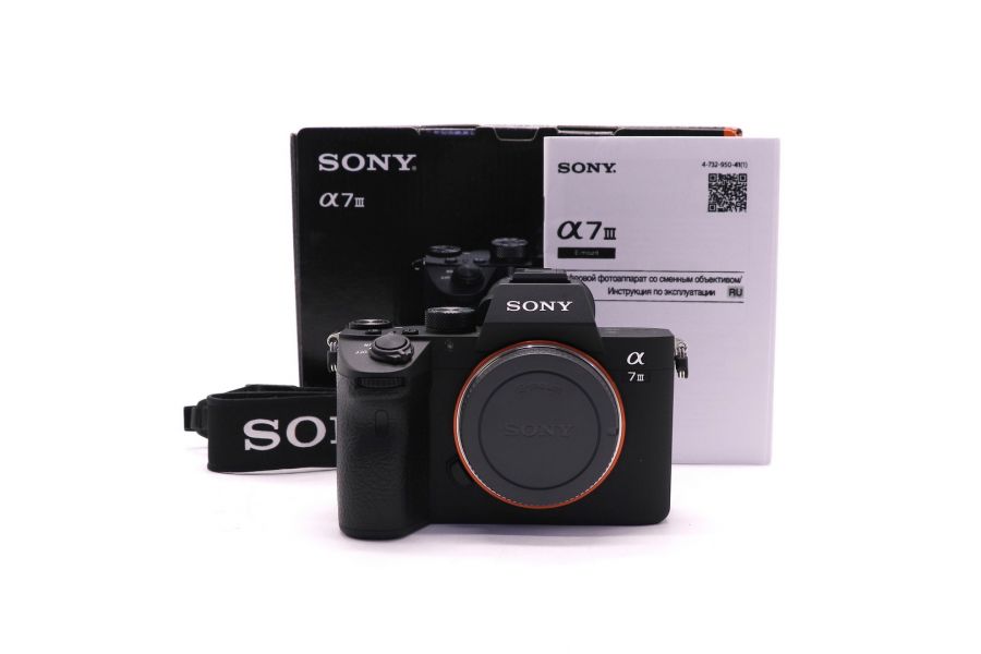 Sony A7III ILCE-7M3 body в упаковке (пробег 565 кадров)