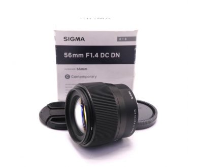 Sigma 56mm f/1.4 DC DN Contemporary Sony E в упаковке