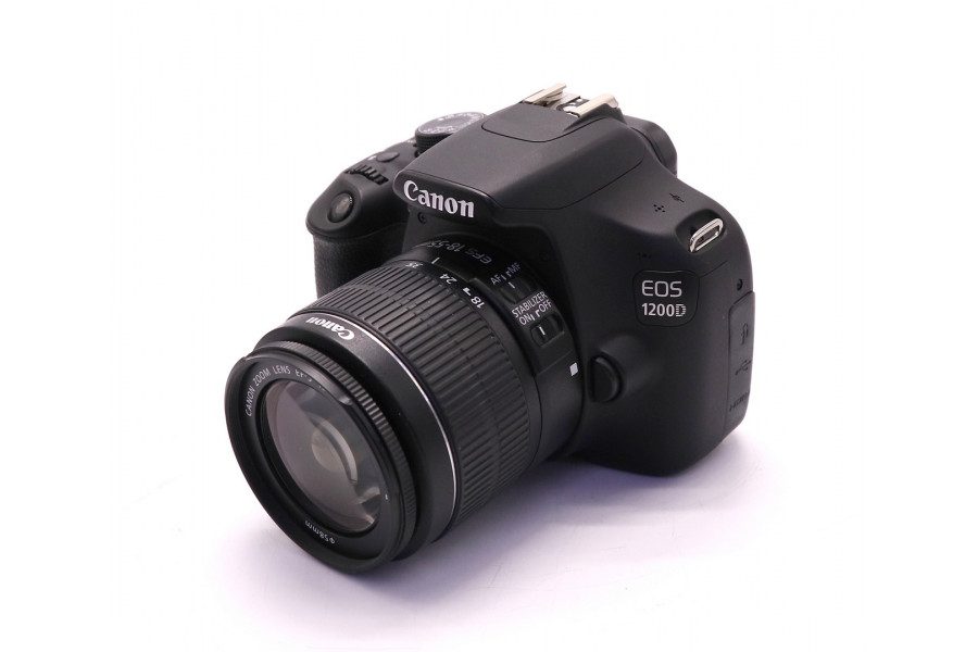 Canon EOS 1200D kit в упаковке (пробег 8485 кадров)