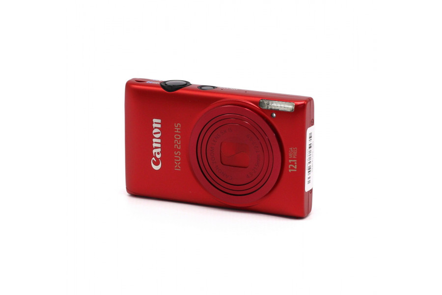 Компактная фотокамера Canon IXUS 220 HS в упаковке