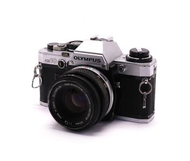 Зеркальная камера Olympus OM10 kit (Japan, 1982г)