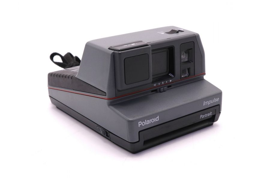 Пленочная камера Polaroid Impulse Portrait серый 