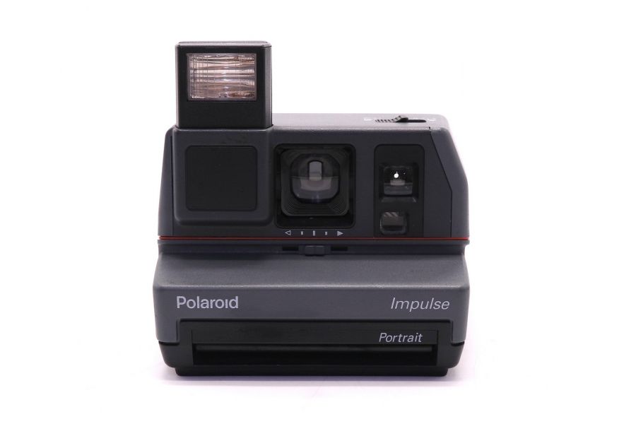 Пленочная камера Polaroid Impulse Portrait серый 