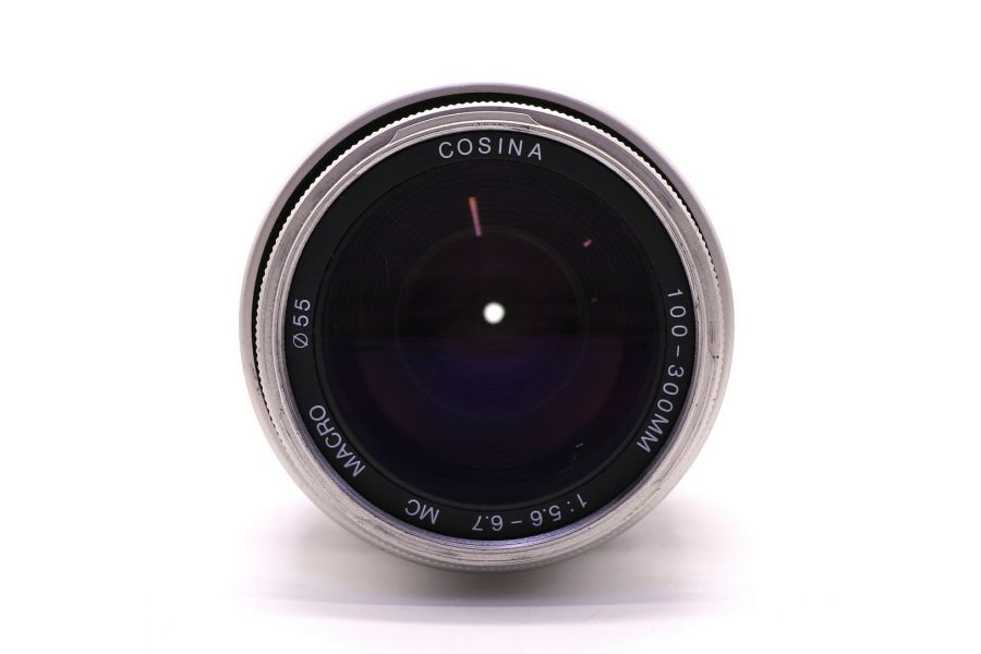 Cosina AF 100-300mm/5.6-6.7 MC Macro (Pentax K) серебристый