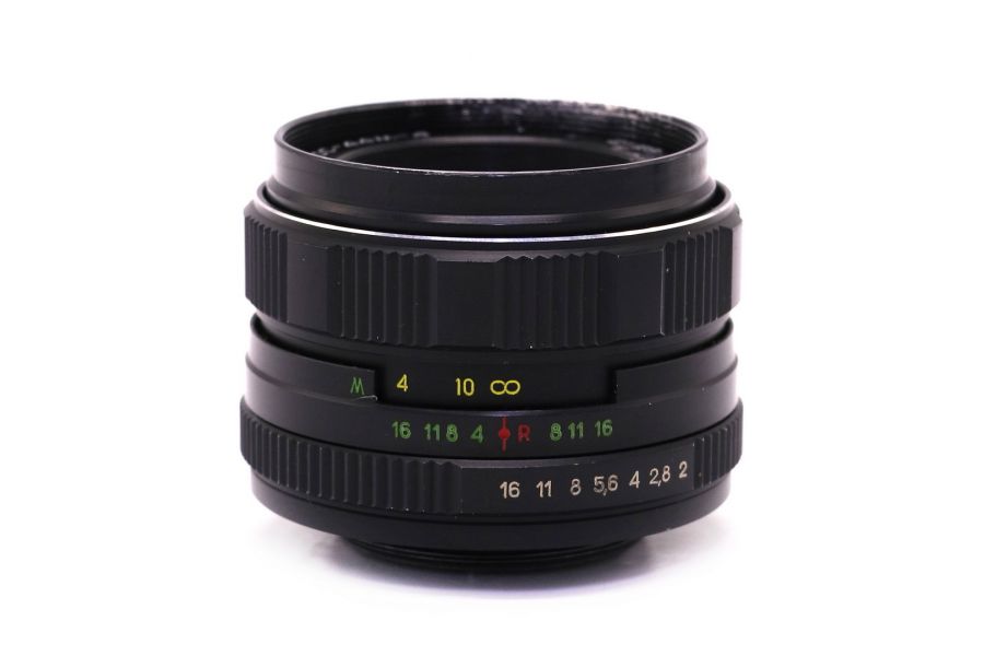 Объектив советский Гелиос-44М-4 2/58 (КМЗ, 1988)