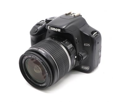 Canon EOS 450D kit (пробег 17435 кадров)