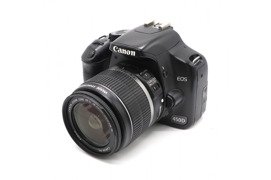 Canon EOS 450D kit (пробег 17435 кадров)