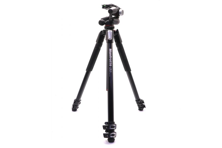 Штатив Manfrotto MK055 + голова Manfrotto MHXPRO-3W